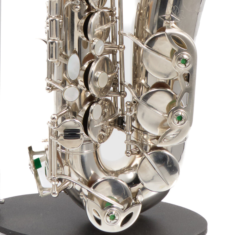 Rampone & Cazzani R1 Professional Alto Saxophone SN 19064 SILVER PLATE