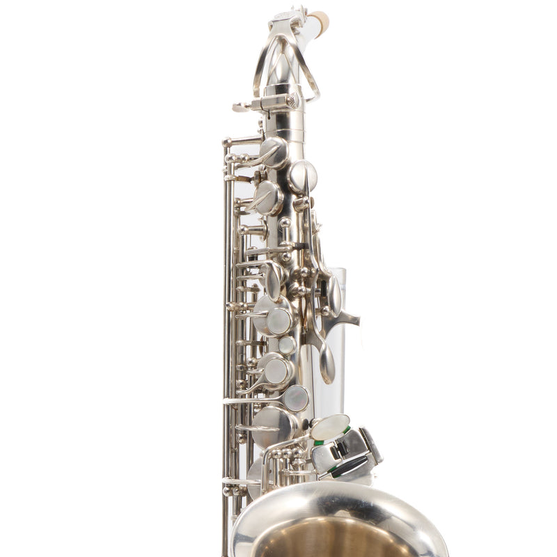 Rampone & Cazzani R1 Professional Alto Saxophone SN 19064 SILVER PLATE