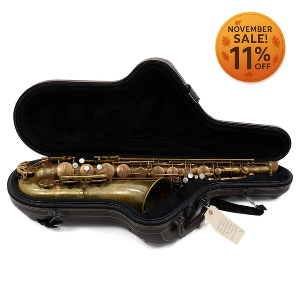 Rampone & Cazzani R1 Professional Tenor Saxophone SN 18054 UNLACQUERED