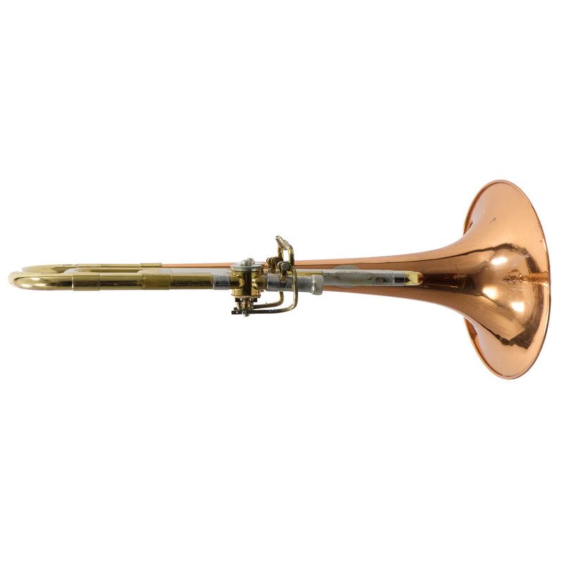 Reynolds Contempora Dual Trigger Bass Trombone with Copper Bell SN 71804 VERY GOOD- for sale at BrassAndWinds.com