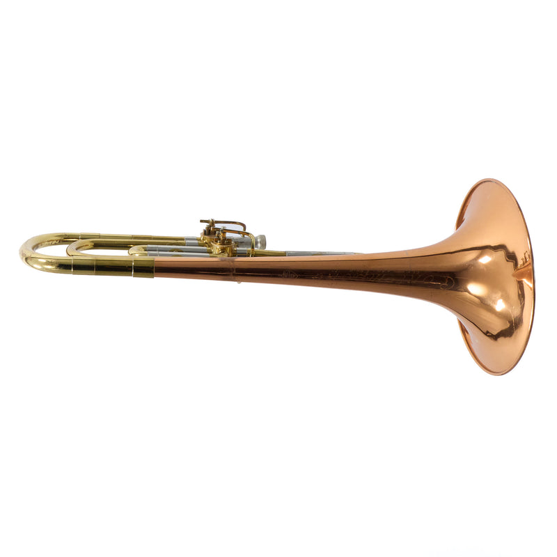 Reynolds Contempora Dual Trigger Bass Trombone with Copper Bell SN 71804 VERY GOOD- for sale at BrassAndWinds.com