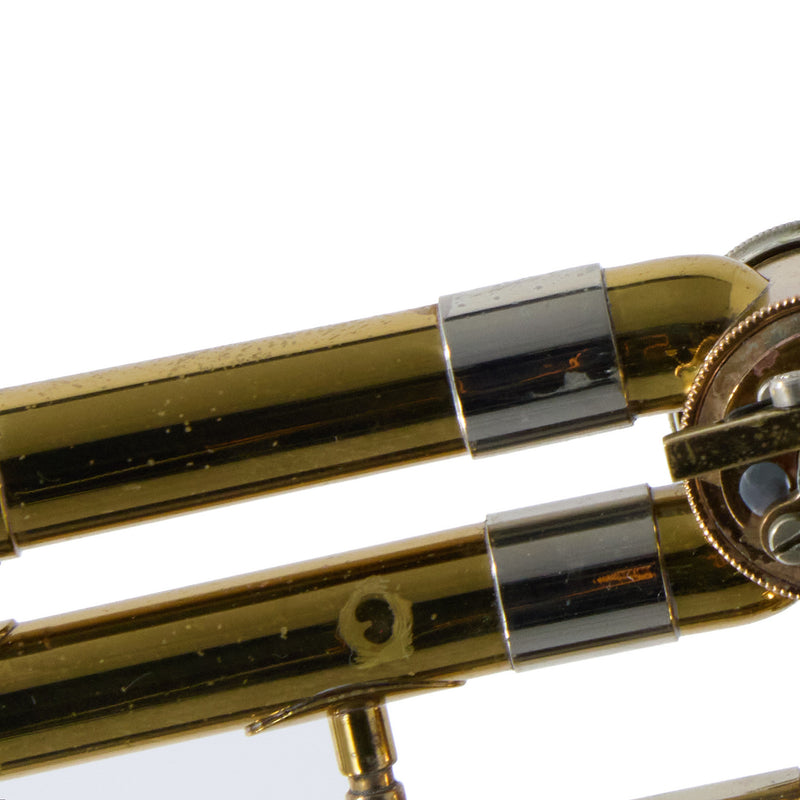 Reynolds Contempora Dual Trigger Bass Trombone with Copper Bell SN 71804 VERY GOOD- for sale at BrassAndWinds.com