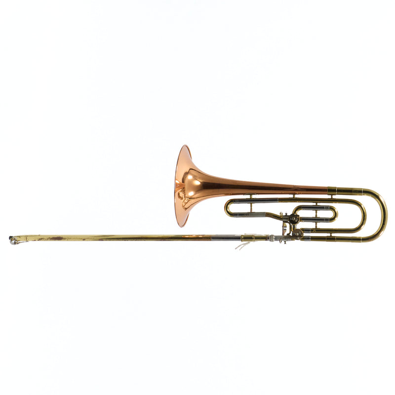 Reynolds Contempora Dual Trigger Bass Trombone with Copper Bell SN 71804 VERY GOOD- for sale at BrassAndWinds.com