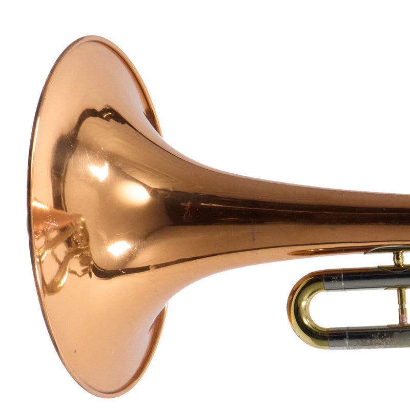 Reynolds Contempora Dual Trigger Bass Trombone with Copper Bell SN 71804 VERY GOOD- for sale at BrassAndWinds.com