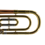 Reynolds Contempora Dual Trigger Bass Trombone with Copper Bell SN 71804 VERY GOOD- for sale at BrassAndWinds.com
