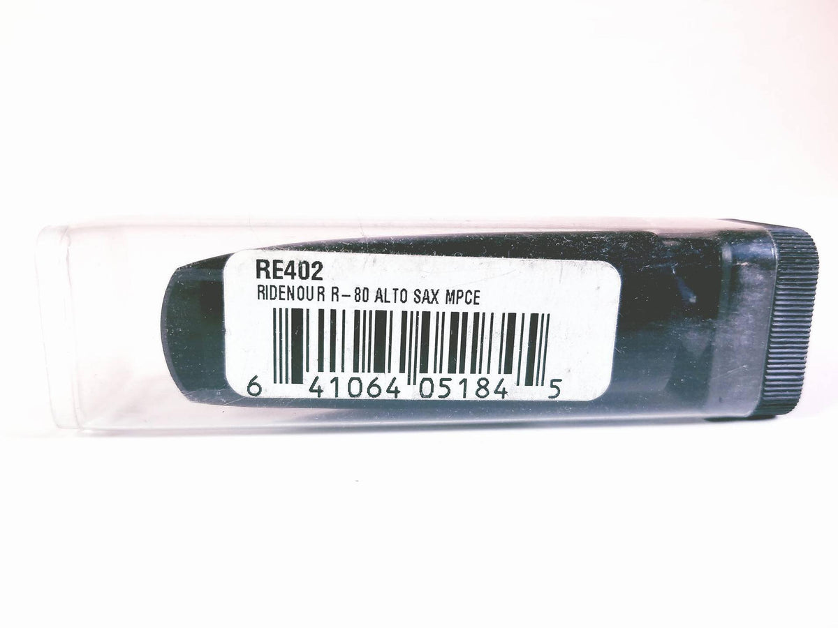 Ridenour Model RE402 R-80 Hard Rubber Alto Saxophone Mouthpiece