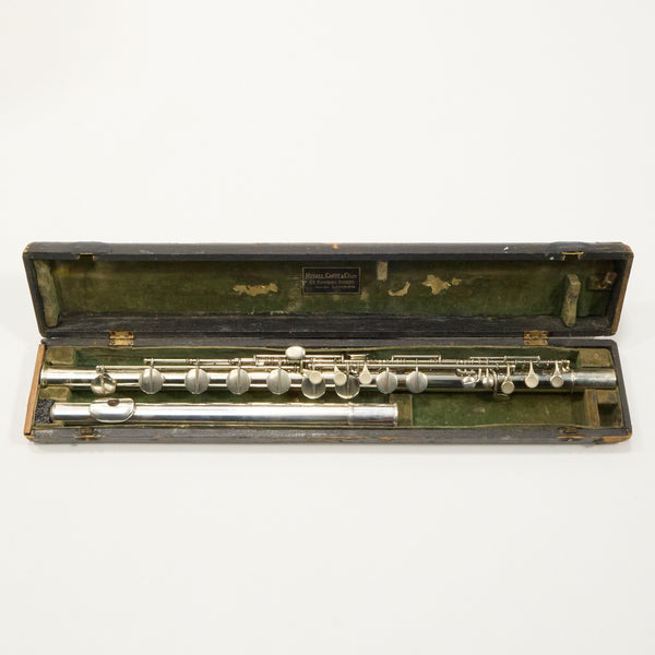Rudall Carte Tenor Flute In Eb EXTRAORDINARY- for sale at BrassAndWinds.com