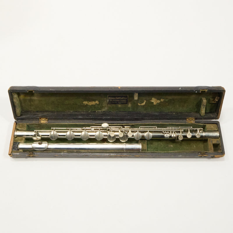 Rudall Carte Tenor Flute In Eb EXTRAORDINARY- for sale at BrassAndWinds.com