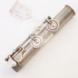 Rudall Rose and Carte Solid Silver Handmade Flute HISTORIC COLLECTION