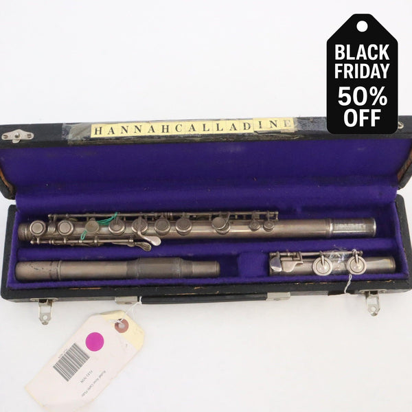 Rudall Rose and Carte Solid Silver Handmade Flute HISTORIC COLLECTION