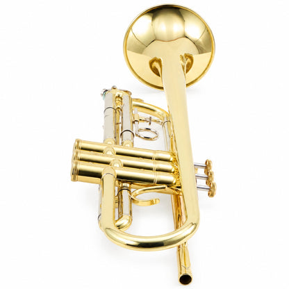 S.E. Shires A10 Student Bb Trumpet in Clear Lacquer