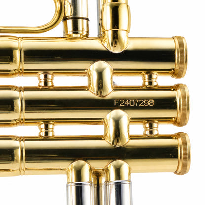 S.E. Shires A10 Student Bb Trumpet in Clear Lacquer