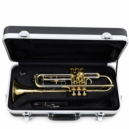 S.E. Shires A10 Student Bb Trumpet in Clear Lacquer