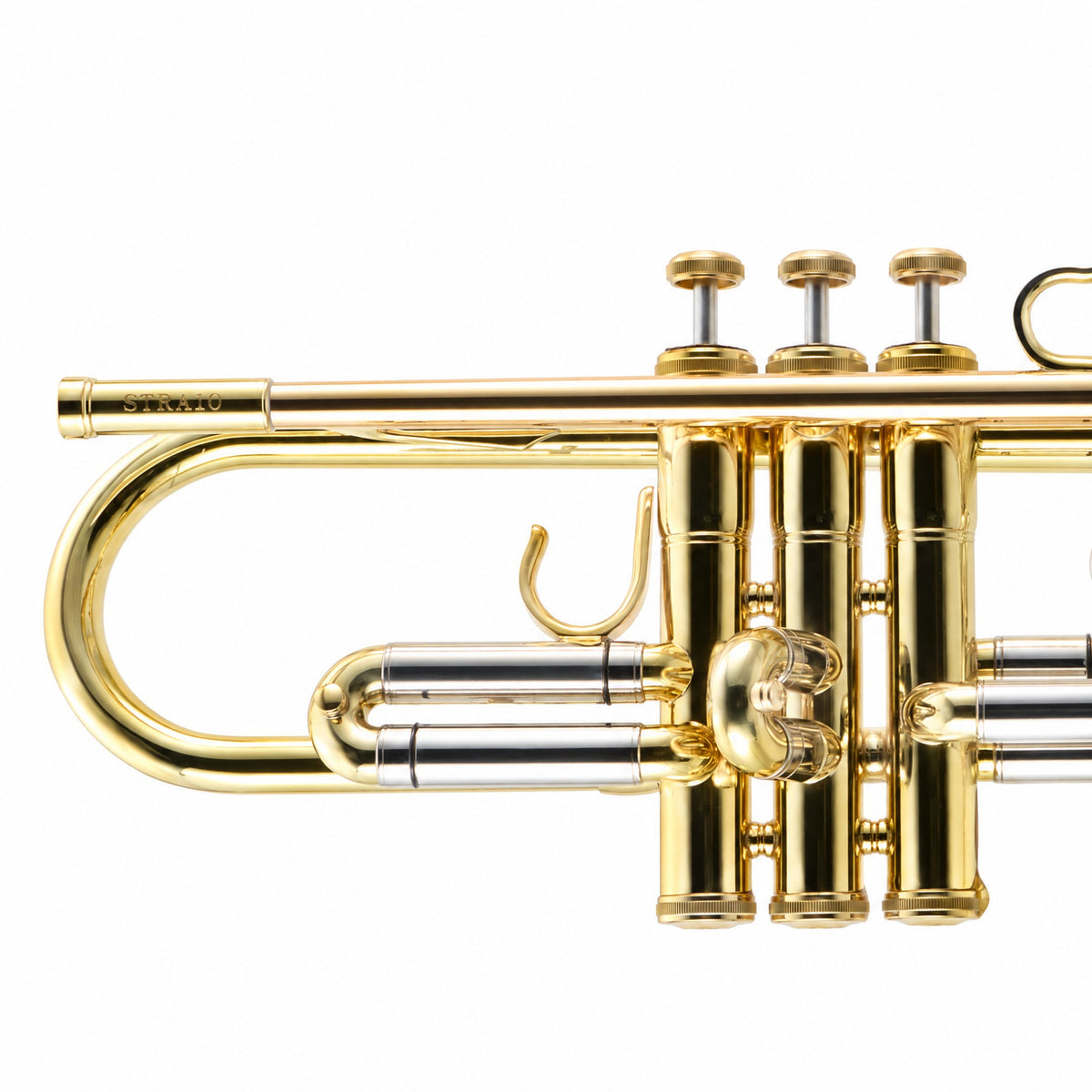 S.E. Shires A10 Student Bb Trumpet in Clear Lacquer
