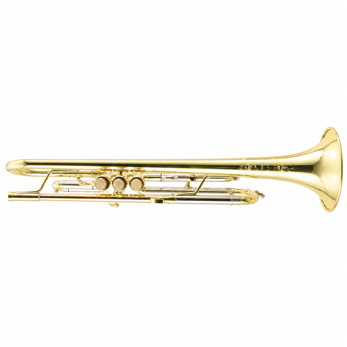S.E. Shires A10 Student Bb Trumpet in Clear Lacquer