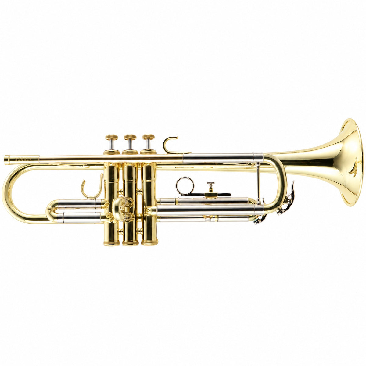 S.E. Shires A10 Student Bb Trumpet in Clear Lacquer