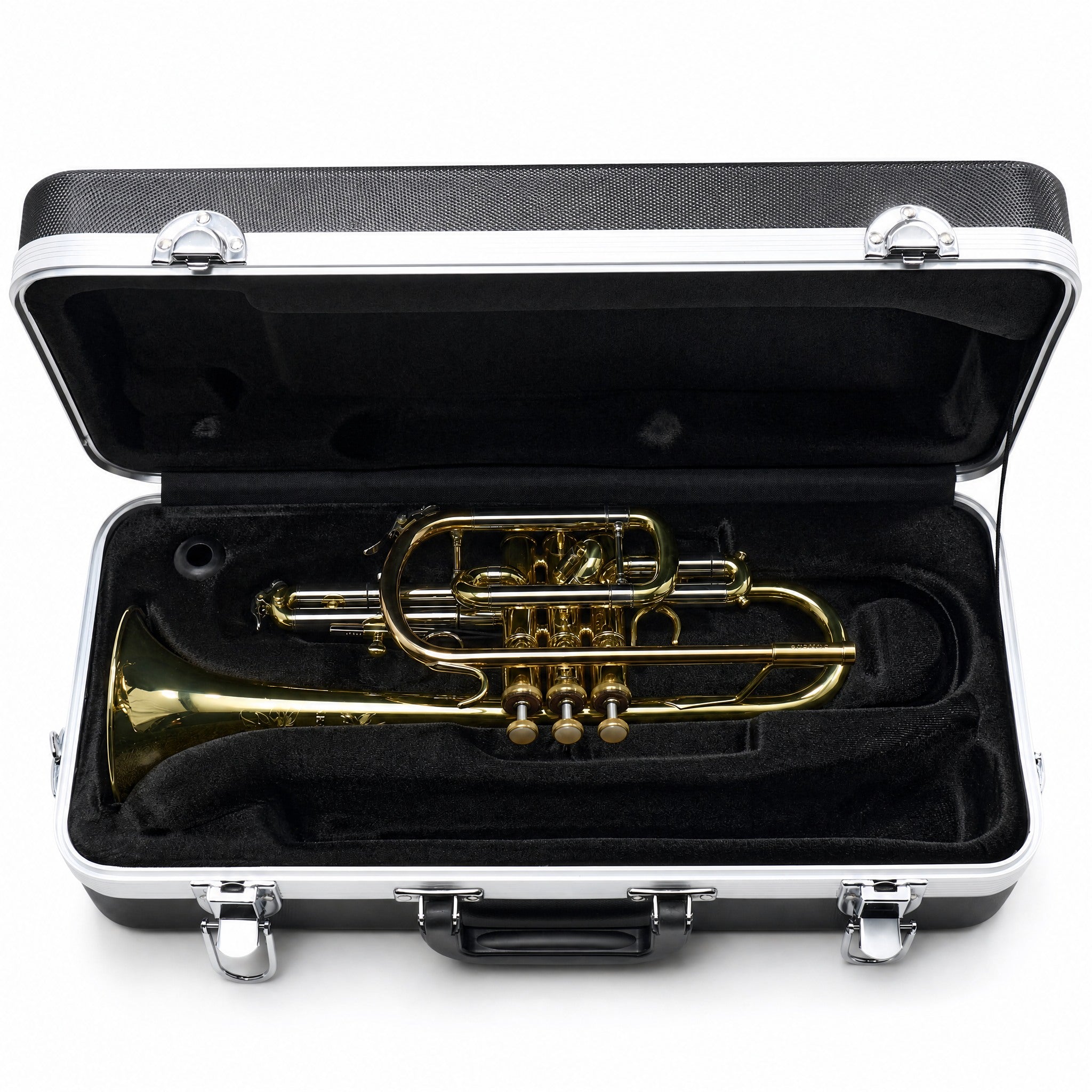 S.E. Shires A16 Student Bb Cornet in Clear Lacquer