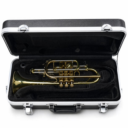S.E. Shires A16 Student Bb Cornet in Clear Lacquer