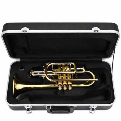 S.E. Shires A16 Student Bb Cornet in Clear Lacquer