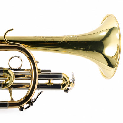 S.E. Shires A16 Student Bb Cornet in Clear Lacquer