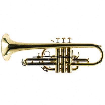 S.E. Shires A16 Student Bb Cornet in Clear Lacquer
