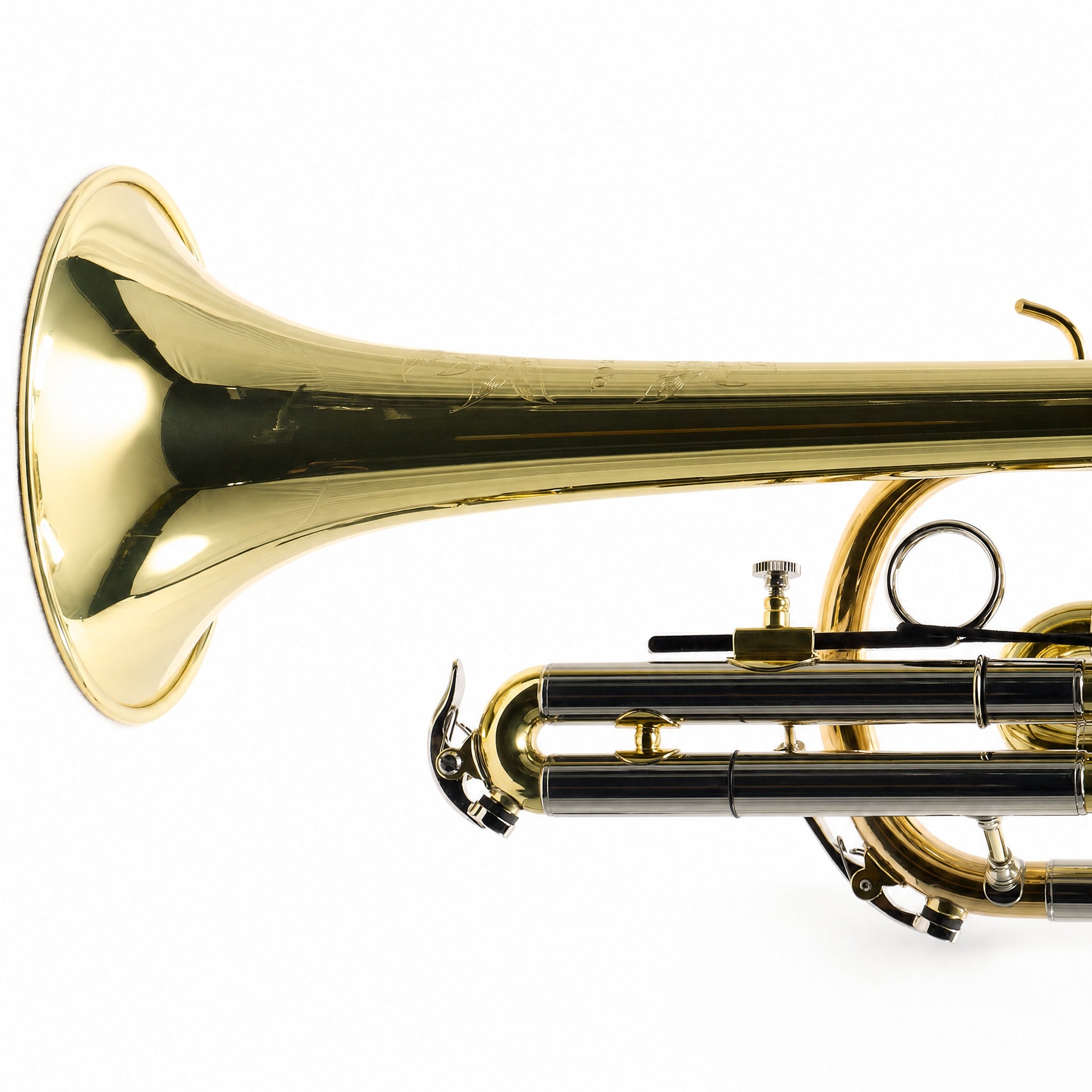 S.E. Shires A16 Student Bb Cornet in Clear Lacquer