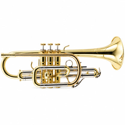 S.E. Shires A16 Student Bb Cornet in Clear Lacquer