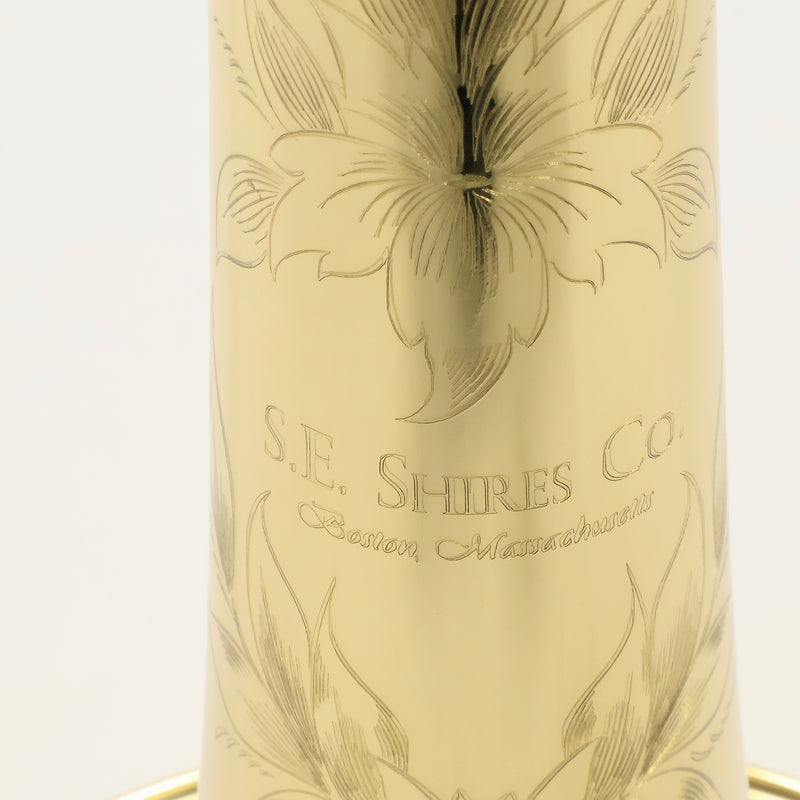 S.E. Shires BII7YLW10 Bass Trombone Bell OPEN BOX- for sale at BrassAndWinds.com