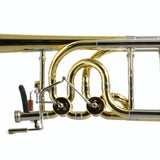 S.E. Shires Bass Trombone with Custom Configured Bollinger Slide SN 15502 OPEN BOX- for sale at BrassAndWinds.com