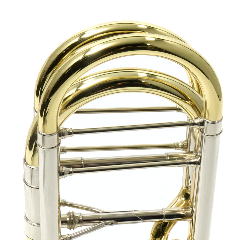 S.E. Shires Bass Trombone with Custom Configured Bollinger Slide SN 15502 OPEN BOX- for sale at BrassAndWinds.com