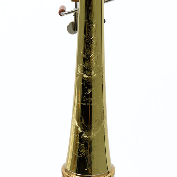S.E. Shires Bass Trombone with Custom Configured Bollinger Slide SN 15502 OPEN BOX- for sale at BrassAndWinds.com