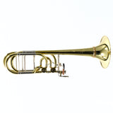 S.E. Shires Bass Trombone with Custom Configured Bollinger Slide SN 15502 OPEN BOX- for sale at BrassAndWinds.com