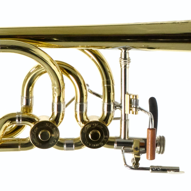 S.E. Shires Bass Trombone with Custom Configured Bollinger Slide SN 15502 OPEN BOX- for sale at BrassAndWinds.com