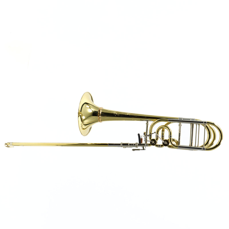 S.E. Shires Bass Trombone with Custom Configured Bollinger Slide SN 15502 OPEN BOX- for sale at BrassAndWinds.com