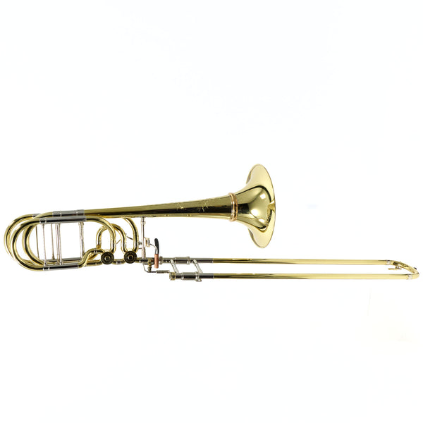S.E. Shires Bass Trombone with Custom Configured Bollinger Slide SN 15502 OPEN BOX- for sale at BrassAndWinds.com