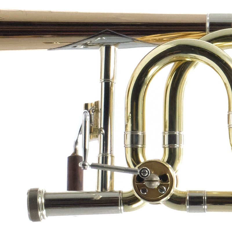 S.E. Shires Custom Alto Trombone with Bb Rotor Tuning In Slide SN 8484 OPEN BOX- for sale at BrassAndWinds.com