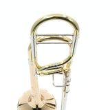S.E. Shires Custom Alto Trombone with Bb Rotor Tuning In Slide SN 8484 OPEN BOX- for sale at BrassAndWinds.com
