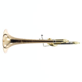 S.E. Shires Custom Alto Trombone with Bb Rotor Tuning In Slide SN 8484 OPEN BOX- for sale at BrassAndWinds.com