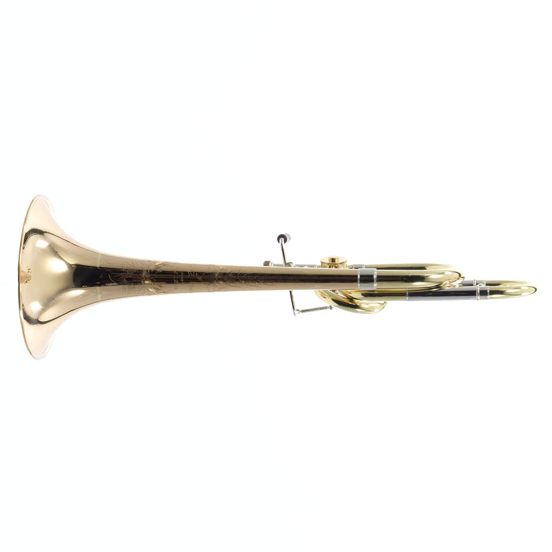 S.E. Shires Custom Alto Trombone with Bb Rotor Tuning In Slide SN 8484 OPEN BOX- for sale at BrassAndWinds.com