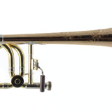 S.E. Shires Custom Alto Trombone with Bb Rotor Tuning In Slide SN 8484 OPEN BOX- for sale at BrassAndWinds.com