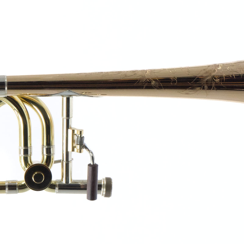 S.E. Shires Custom Alto Trombone with Bb Rotor Tuning In Slide SN 8484 OPEN BOX- for sale at BrassAndWinds.com