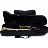 S.E. Shires Custom Alto Trombone with Bb Rotor Tuning In Slide SN 8484 OPEN BOX- for sale at BrassAndWinds.com