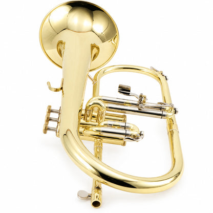 S.E. Shires K19 Intermediate Bb Flugelhorn in Clear Lacquer