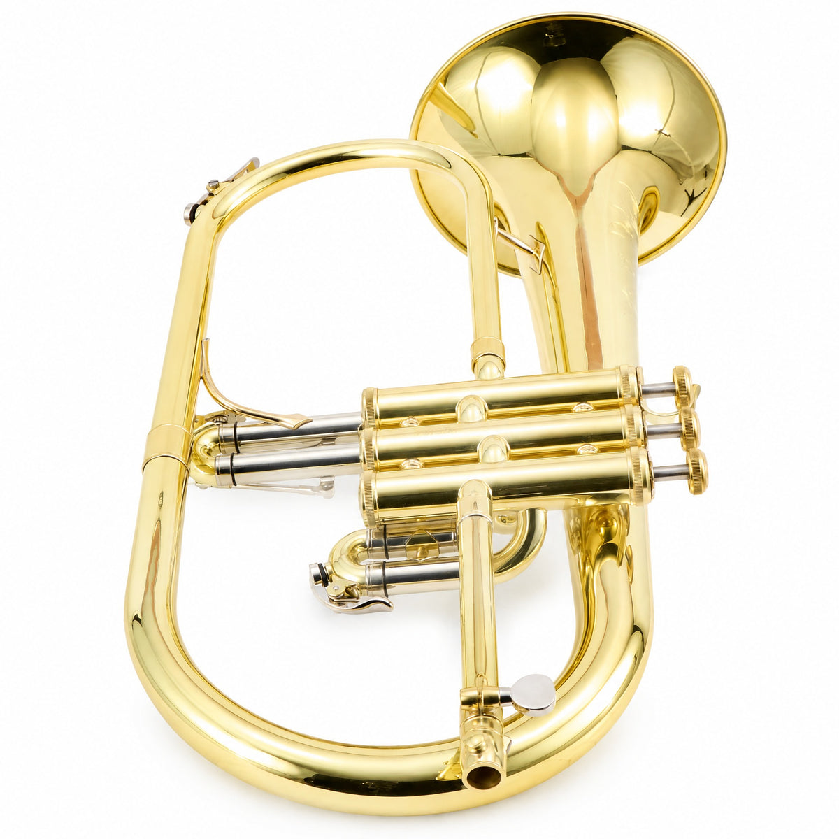 S.E. Shires K19 Intermediate Bb Flugelhorn in Clear Lacquer