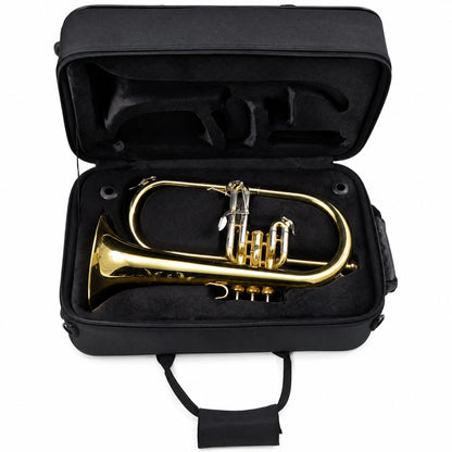 S.E. Shires K19 Intermediate Bb Flugelhorn in Clear Lacquer