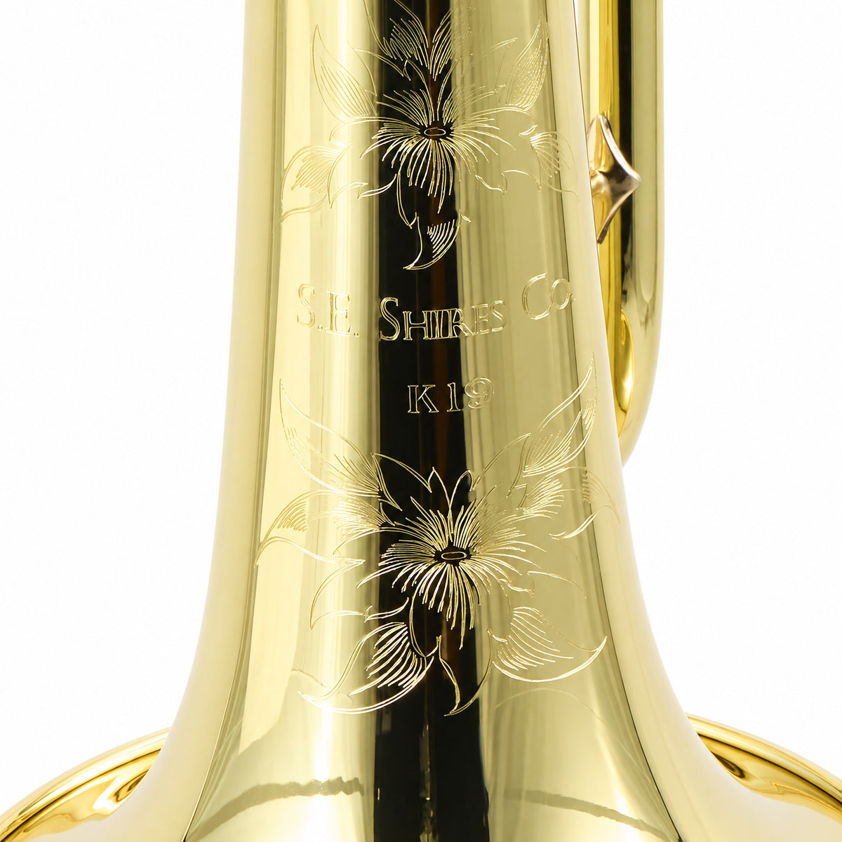 S.E. Shires K19 Intermediate Bb Flugelhorn in Clear Lacquer