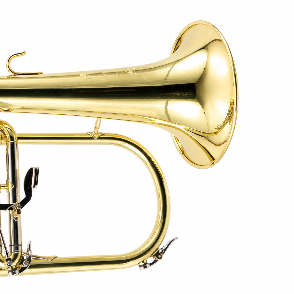 S.E. Shires K19 Intermediate Bb Flugelhorn in Clear Lacquer
