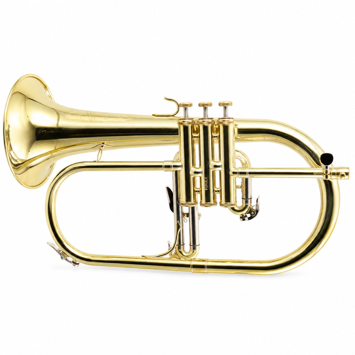 S.E. Shires K19 Intermediate Bb Flugelhorn in Clear Lacquer