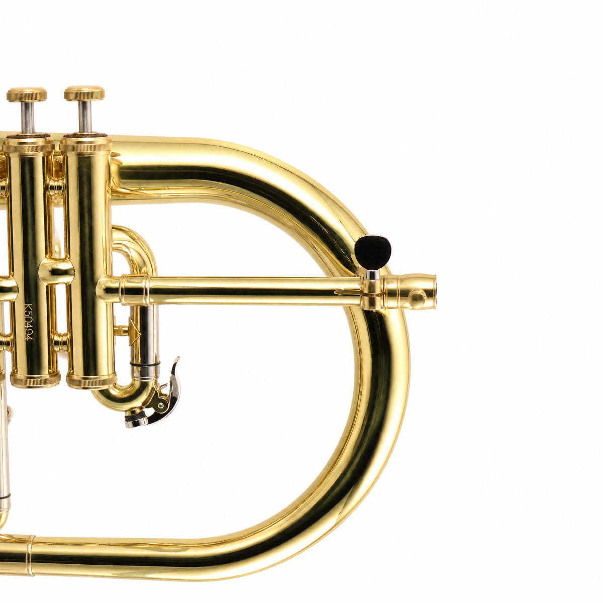 S.E. Shires K19 Intermediate Bb Flugelhorn in Clear Lacquer