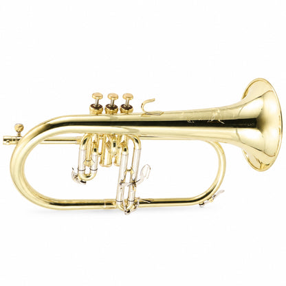 S.E. Shires K19 Intermediate Bb Flugelhorn in Clear Lacquer